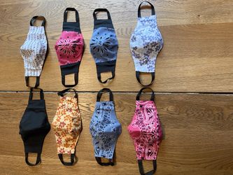 3 layered reusable face mask