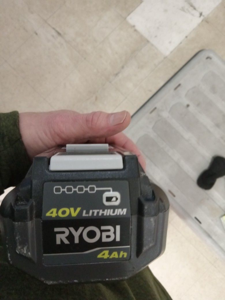 Ryobi Lithium 40 V