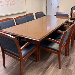 Conference Table With Chairs 