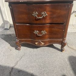 Kent Coffey Marquee French Fruitwood Nightstand Dress