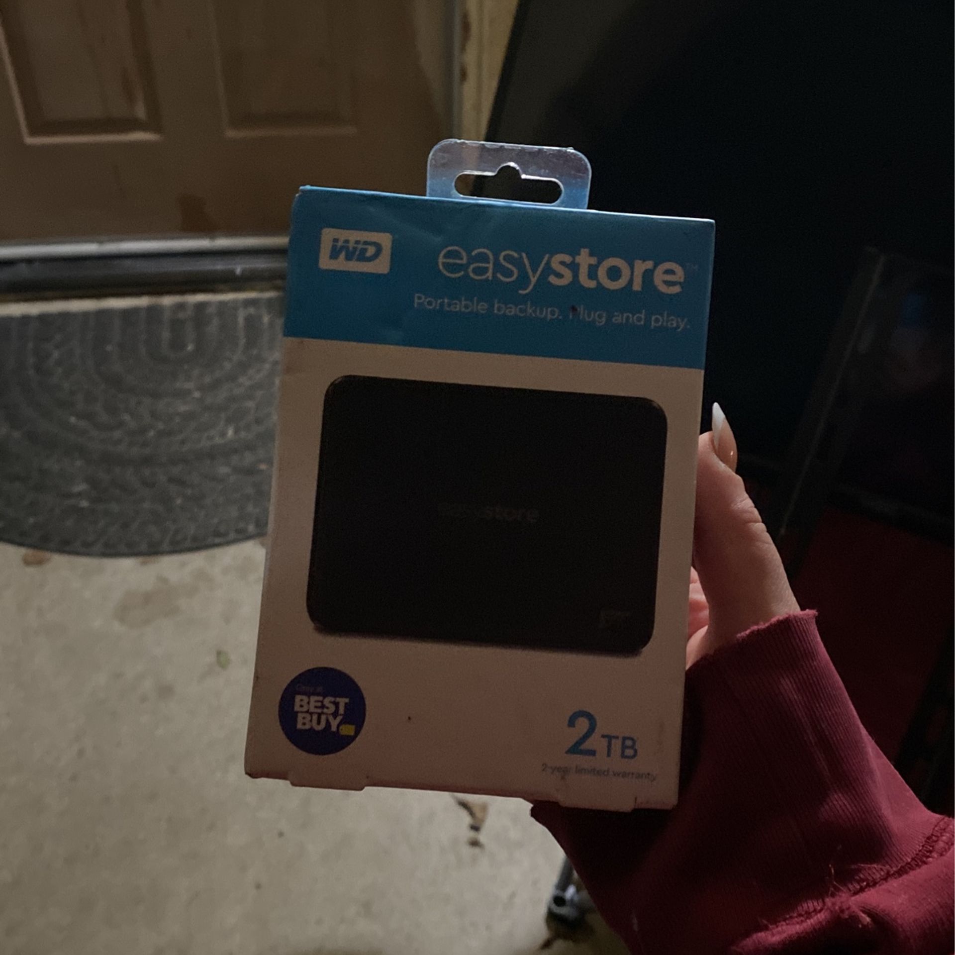 WD EasyStore Portable Backup. Plug and Play 2tb