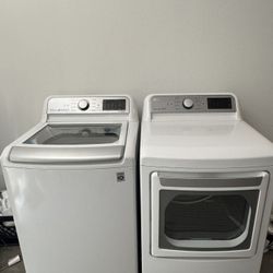 LG WASHER AND GAS  DRYER