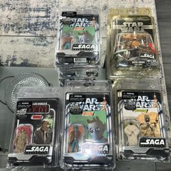 Star Wars The Saga Collection Action Figures (2006) - New in Box Lot