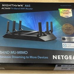 Netgear Nighthawk X6S AC3600 Tri-Band Wi-Fi Router