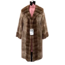 NWT Zac Posen Mink Sheared with Wild Mink trim sz Sm