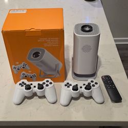 🎮 Retro Game Projector with 2 Controllers – Arcade Games Built-In 📽️