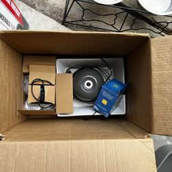 Ceramic water fountain w/ replacement filters