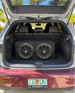 Dual 12” Kicker Subwoofers