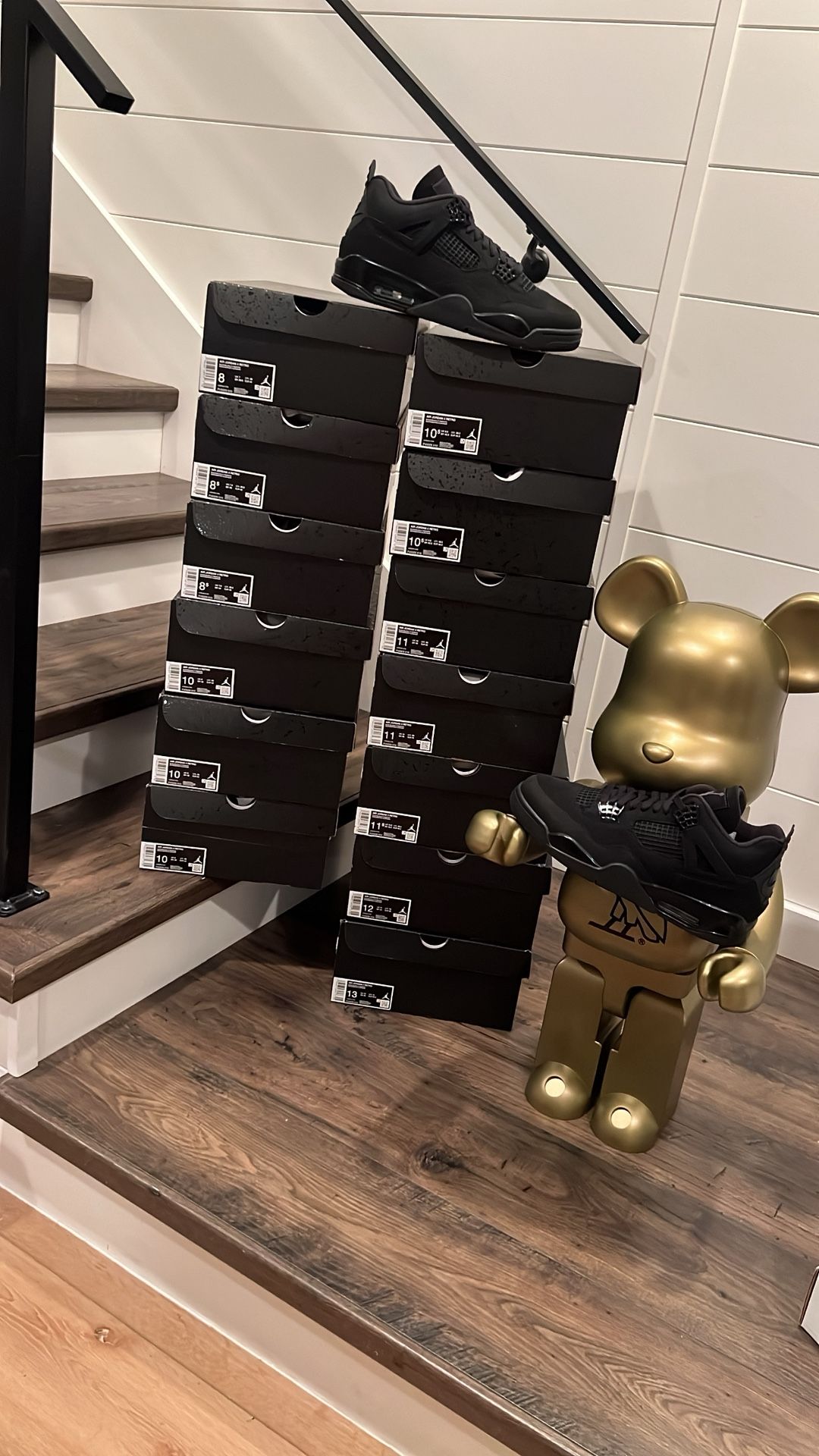 Jordan 4 Black Cat Size 8 11 11.5 13 10