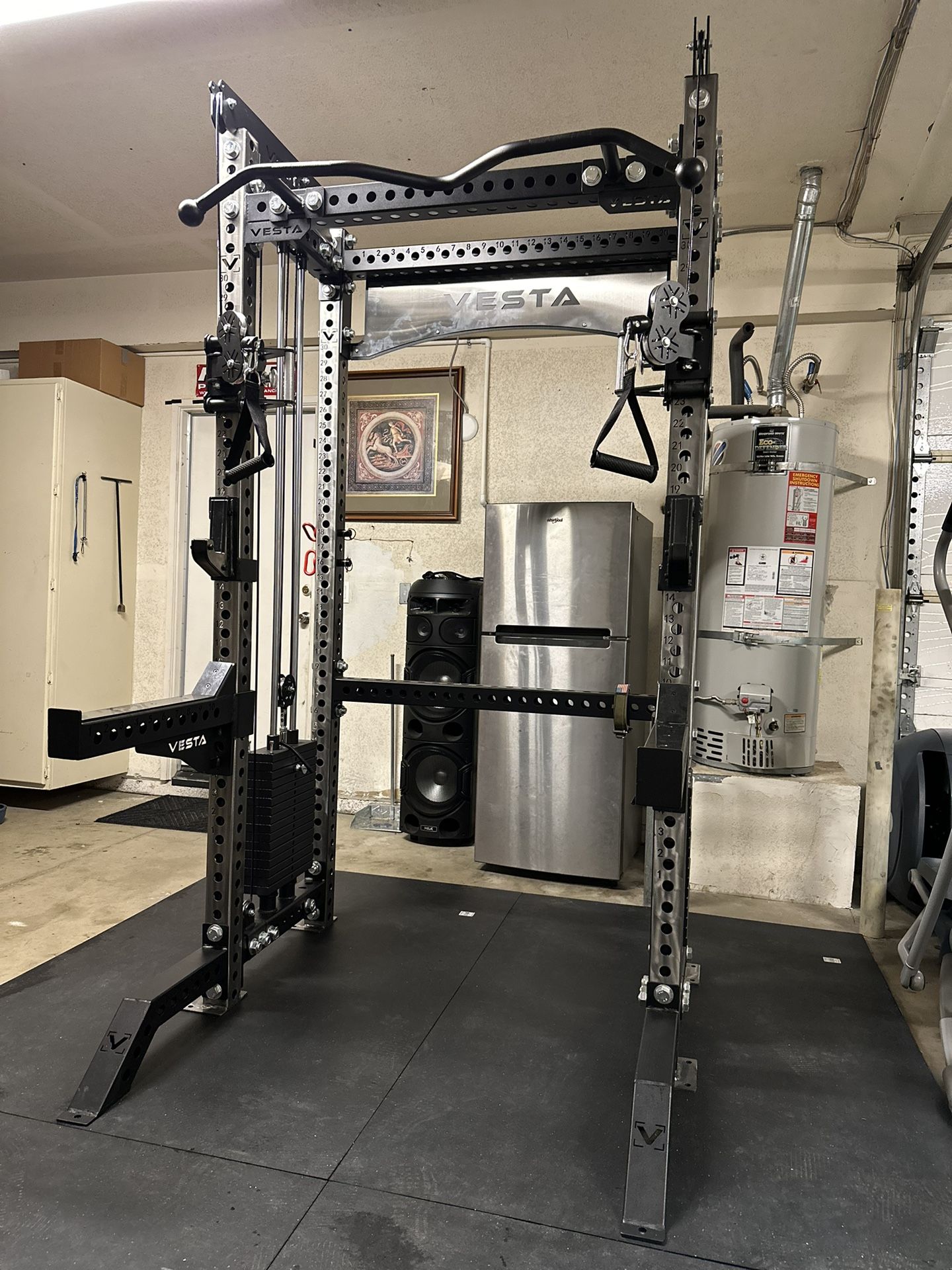 Vesta Fitness PRO SERIES Ultimate Half Rack Functional Trainer/Gym Equipment/ Home Gym/ Fitness/ FREE DELIVERY 🚚 