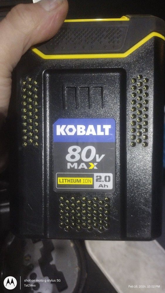 80V MAX Cobalt Battery