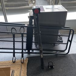 Luggage rack, bike hauler combination