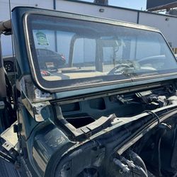 Jeep Wrangler TJ Rust free Windshield frame 