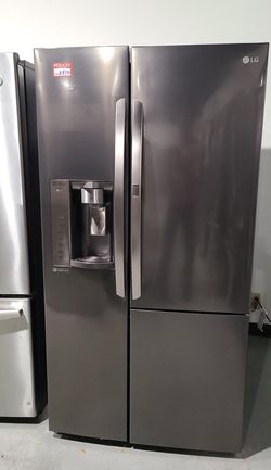 LG Side-by-Side Stainless Steel Fridge
