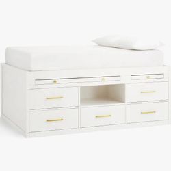 Captains Twin Bed William Sonoma