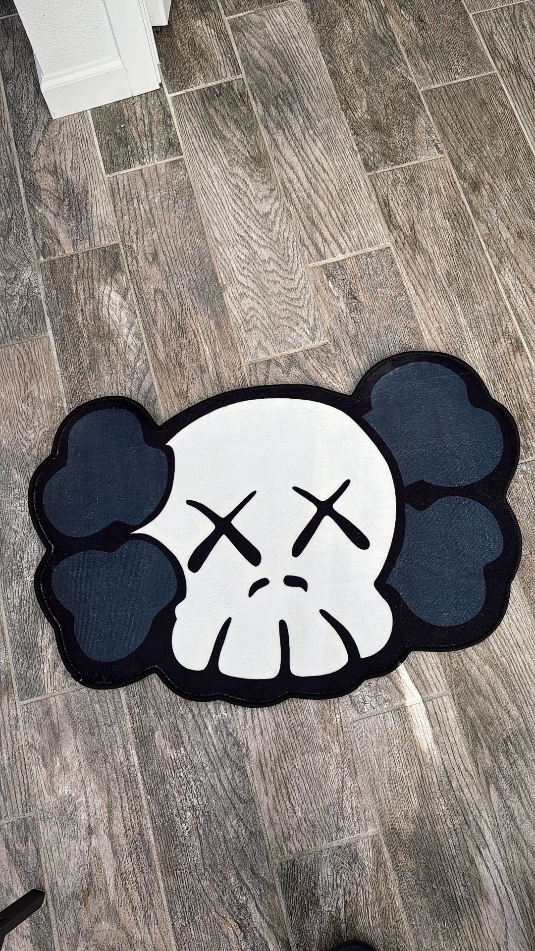 Kaws Skull Logo Custom Rug