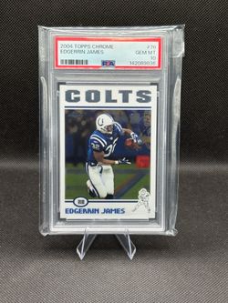 Edgerrin James 2004 Topps Chrome PSA 10 POP 4