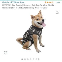 Surgical Recover Suit For M Dogs 