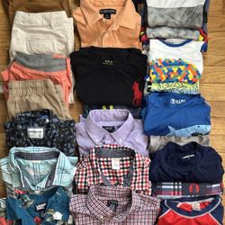 HUGE 26pc Boys Size 10-12 Clothing Lot - Polo, Lands' End, Gymboree