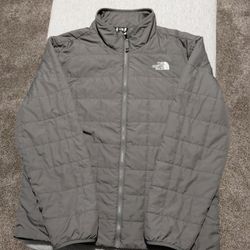Gray The North Face Jacket – Size XL