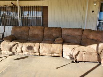 Leather Sectional Couch