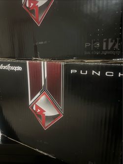 Rockford Fosgate, 12 inch sub four ohm