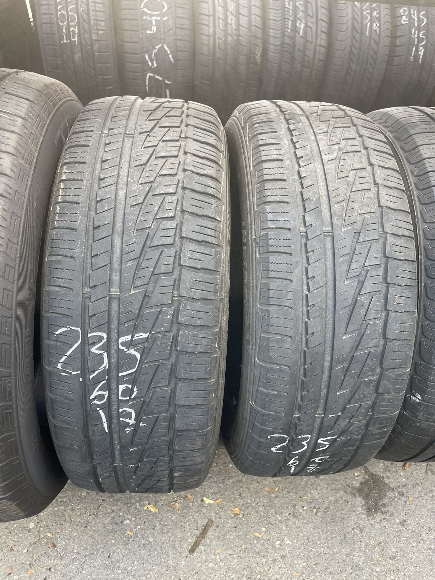 235-60-17 Used Tires 235/60/17 Llantas Usadas