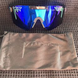 Pit Viper Sunglasses Dark Blue 