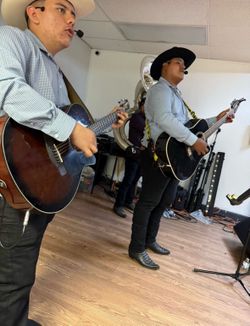 Grupo Sierreño con tuba 2 estilos  por el mismo precio acordeon guitarra y tuba y 2 guitarras y la tuba