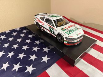 Castrol 125 Years NASCAR Diecast Model Car Signed