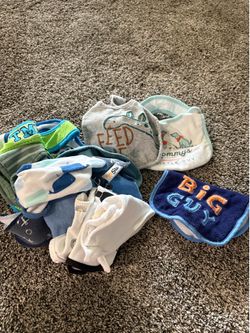 Burp clothes and bibs