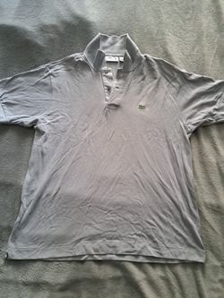 Lacoste Men's Grey Classic Fit Shirt