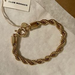 Club Monace Twist Chain Bracelet 
