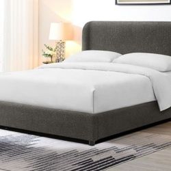 Brand New Grey Queen Bed Frame (Available In Eastern King)