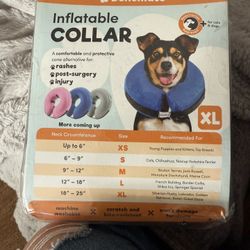 Protective Inflatable Collar For Dogs And Cats