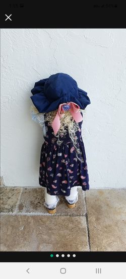 Shy Little Girl In The Corner / Doll