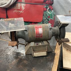 3600RPM 1/3 Hp Table Grinder & Wire Brush
