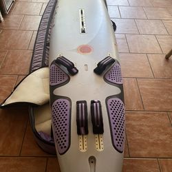 Mistral Windsurfing Boards Package - Mistral Equipe & Mistral Echo with sails, booms, masts, fins