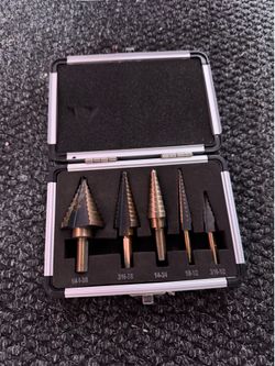Drill step bit set