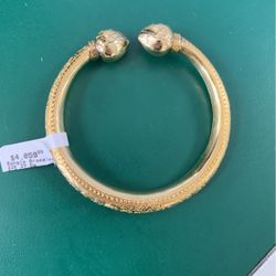 22k Gold Bangle Bracelet 37.5G