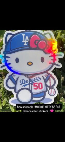 Hello Kitty Mookie sticker