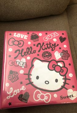 Hello Kitty Binder