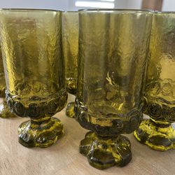 Vintage Tiffin Franciscan Madeira Goblets 