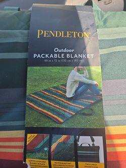 Pendleton outdoor package blanket