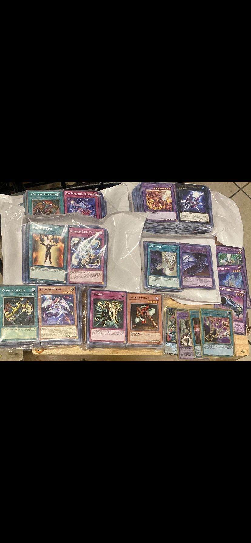 Yugioh! Bulk Over 1000 Cards Including Rares