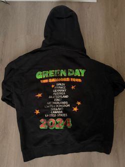 Green Day Saviors Tour Hoodie Size L