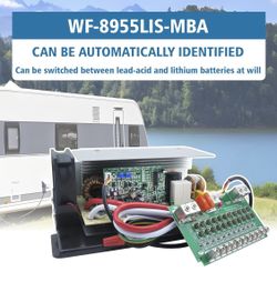 NEW WF-8955LIS-MBA Main Board Assembly Power Center 55 Amp RV Converte