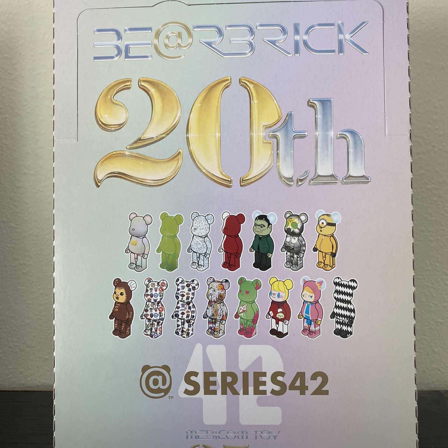 Bearbrick Series 42 Sealed Case 100% (24 Blind Boxes) for Sale in