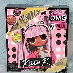 LOL Surprise OMG Remix Kitty K Fashion Doll 25 Surprises with Music NEW IN BOX