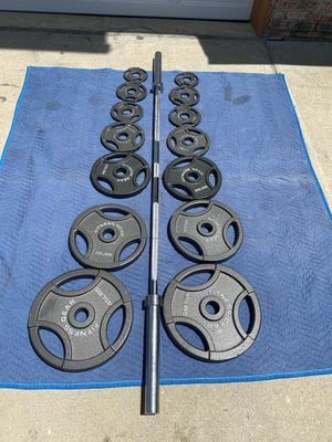 Olympic weight set